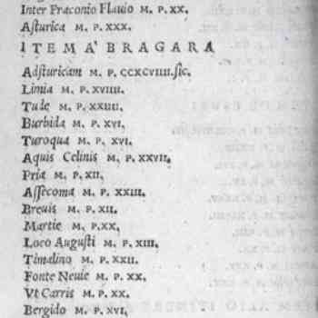 Click para ampliar. Pulsa en el nombre para ver la ficha. ITINERARIO ANTONINO, 9